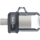 USB 3.0 Flash Drive 64Gb SanDisk Ultra Dual, OTG, Silver (SDDD3-064G-G46)
