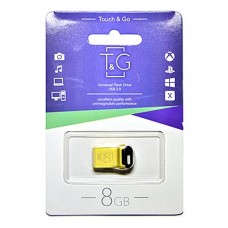 USB Flash Drive 8Gb T&G 108 Metal series Gold, TG108GD-8GD