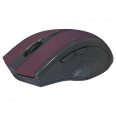 Мышь беспроводная Defender Accura MM-665, Dark Red/Black, USB, оптическая, 800-1600 dpi (52668)