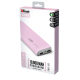 Універсальна мобільна батарея 10000 mAh, Trust PWB-100, Pink