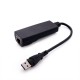 Мережевий адаптер USB 3.0 - Ethernet, 10/1000 Мбіт/с, Black, Extradigital (KBV1733)