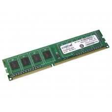 Б/У Память DDR3, 4Gb, 1600 MHz, Crucial, 1.5V (CT51264BA160BJ)