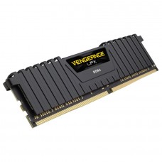 Пам'ять 16Gb DDR4, 3000 MHz, Corsair Vengeance LPX, Black (CMK16GX4M1D3000C16)