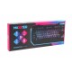 Клавиатура Maxxter KBG-201-UL игровая клавиатура, 7 цветов подсветки, USB, Black