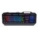 Клавиатура Maxxter KBG-201-UL игровая клавиатура, 7 цветов подсветки, USB, Black