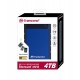 Зовнішній жорсткий диск 4Tb Transcend StoreJet 25H3, Dark Blue, 2.5
