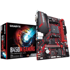 Мат.плата AM4 (B450) Gigabyte B450M GAMING