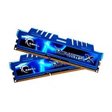 Память 8Gb x 2 (16Gb Kit) DDR3, 2133 MHz, G.Skill Ripjaws X, Blue (F3-2133C10D-16GXM)