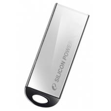 USB Flash Drive 8Gb Silicon Power Touch 830 Silver no chain metal, SP008GBUF2830V3S