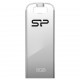 USB Flash Drive 8Gb Silicon Power Touch T03 Transparent no chain metal, SP008GBUF2T03V3F