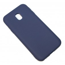 Накладка силиконовая для смартфона Samsung J3/J330 Dark Blue, Soft Case matte INCORE