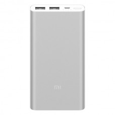 Універсальна мобільна батарея 10000 mAh, Xiaomi Mi Power Bank 2S 10000 mAh Silver (VXN4228CN-)