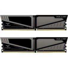 Пам'ять 4Gb x 2 (8Gb Kit) DDR4, 3200 MHz, Team T-Force Vulcan, Black/Gray (TLGD48G3200HC16CDC01)