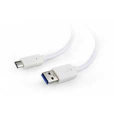 Кабель USB - USB Type-C 1 м Cablexpert, преміум, 2.4А (CCP-USB3-AMCM-1M)