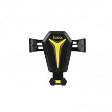 Автодержатель для телефона Hoco CA22 Kingcrab Gravity Holder, Black-Yellow