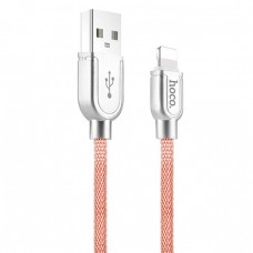 Кабель USB <-> Lightning, Hoco Eminently lucidity 1M 2.1A U15, Gold
