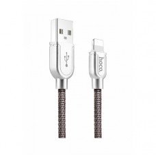 Кабель USB <-> Lightning, Hoco Eminently lucidity 1M 2.1A U15, Tarnish