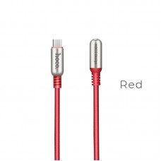 Кабель USB <-> microUSB, Hoco U17 Capsule, 1.2 м, Red