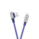 Кабель USB <-> Lightning, Hoco Capsule, 1,2 m , U17, Blue