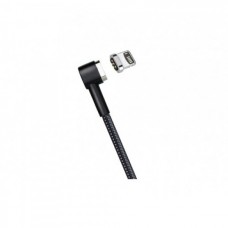 Кабель USB <-> Lightning, Hoco L shape magnetic adsorption, 1 m , U20, Black