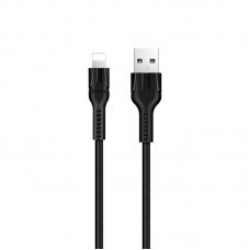 Кабель USB <-> Lightning, Hoco Benay, 1.2 m U31, Black