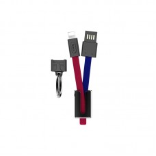 Кабель USB - Lightning 0.2 м Hoco U36 Red-Blue Mascot