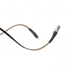 Кабель USB <-> Lightning, Hoco Slender charging, 1.2 m , U39, Black-Gold