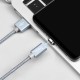 Кабель USB <-> microUSB, Hoco Magnetic adsorption charged , Metal Grey, 1 м (U40A)