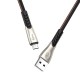 Кабель USB <-> microUSB, Hoco Superior speed charging, Black, 1.2 м (U48)