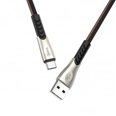 Кабель USB <-> USB Type-C, Hoco Superior speed charging, Black, 1.2 м (U48B)