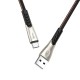 Кабель USB <-> USB Type-C, Hoco Superior speed charging, Black, 1.2 м (U48B)