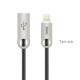 Кабель USB <-> Lightning, Hoco Zinc alloy metal, 1.2 m , U8, Tarnish