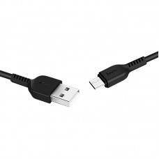 Кабель USB <-> USB Type-C, Hoco X13 Easy charged, Black, 1 м