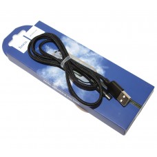 Кабель USB <-> USB Type-C, Hoco, Black, 1 м (X14)