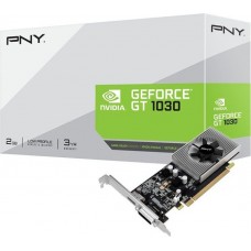 Видеокарта GeForce GT1030, PNY, OC, 2Gb DDR5, 64-bit (GF1030GTLF2GEPB)