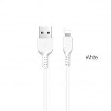 Кабель USB <-> Lightning, Hoco Flash charged, 1m, X20, White