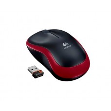 Миша Logitech M185, Red/Black (910-002240/910-002237)