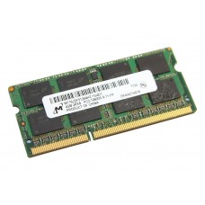 Б/У Память SO-DIMM DDR3, 4Gb, 1333 MHz, Micron, 1.5V (MT16JSF51264HZ-1G4D1)