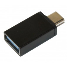 Переходник USB 3.0 (F) - Type-C (M), Black, Atcom (11310)
