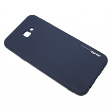 Накладка силиконовая для смартфона Samsung J410 (J4 Plus), SMTT matte, Dark Blue
