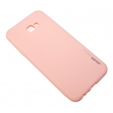 Накладка силіконова для смартфона Samsung J410 (J4 Plus), SMTT matte, Pink
