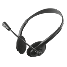 Навушники Trust Ziva Chat, Black, 3.5 мм, гнучкий мікрофон (21517)