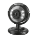 Web камера Trust SpotLight, Black, 0.3 Mp, 640x480, USB 2.0, встроенный микрофон, LED (16429)