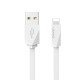 Кабель USB <-> Lightning, Usams Rhombic flash Series, 1 m, US-SJ083, White