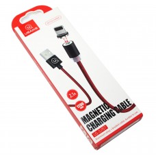 Кабель USB <-> Lightning, Usams Magnetic Charg, 1.2 m, US-SJ157, Red