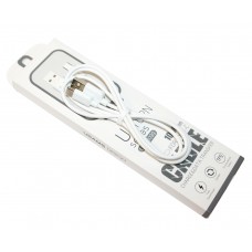 Кабель USB <-> USB Type-C, Usams U Turn, White, 1 м (US-SJ099)