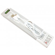 Кабель USB <-> USB Type-C, Golf Diamond, White, 1 м (GC-27t)