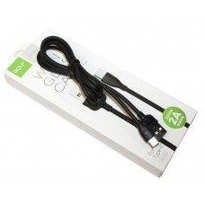 Кабель USB <-> USB Type-C, Golf, Black, 1 м (GC-63t)