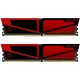 Память 8Gb x 2 (16Gb Kit) DDR4, 3200 MHz, Team T-Force Vulcan, Red/Black (TLRED416G3200HC16CDC01)