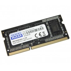 Пам'ять SO-DIMM, DDR3, 2Gb, 1600 MHz, Goodram, 1.5V (GR1600S364L11/2G)